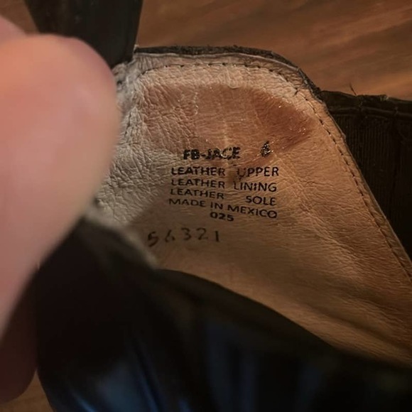 Freebird Black Ankle Boots - Picture 7 of 8